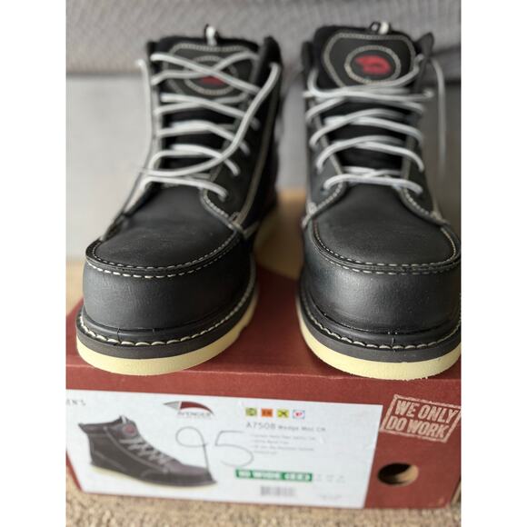 New AVENGER A7508  M10 6" WATERPROOF CARBON-FIBER SAFETY TOE WORK BOOTS‎ - Picture 1 of 10
